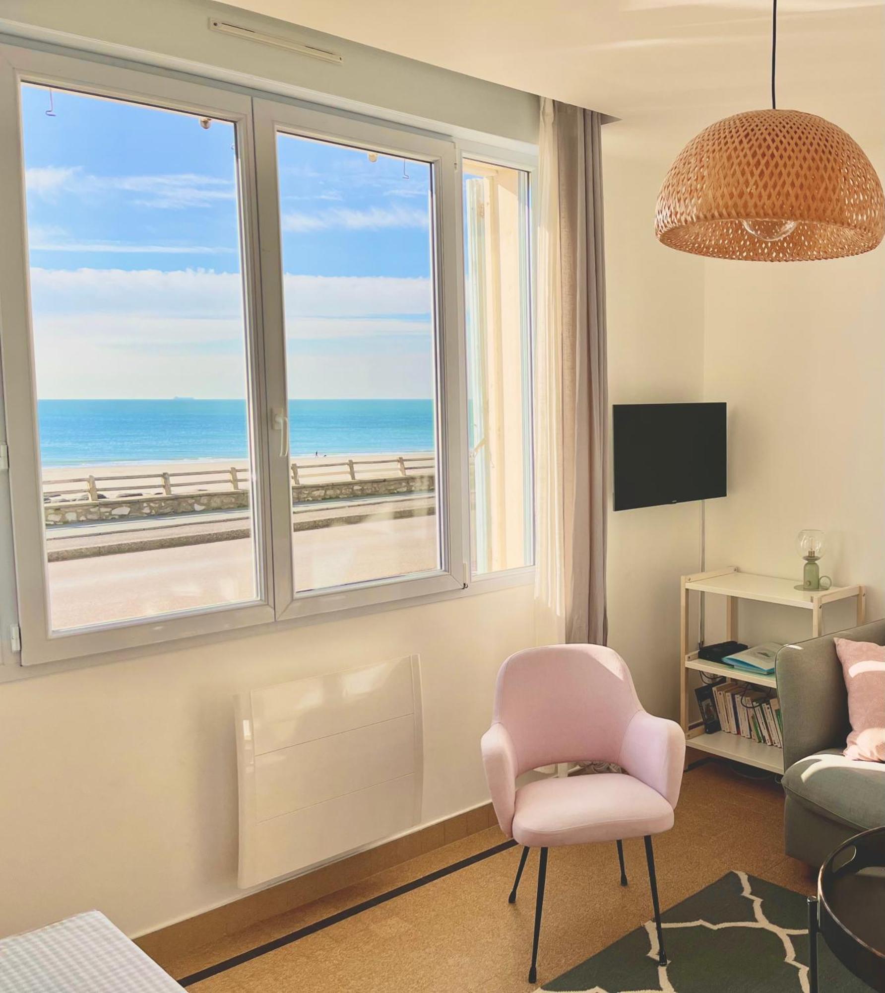 La Maison - Ambleteuse - Vue Sur Mer Et Jardin Zewnętrze zdjęcie